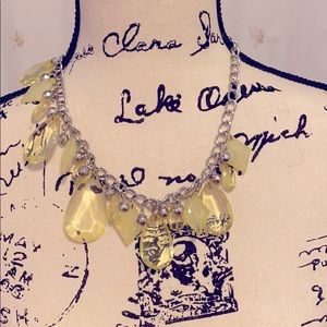 Light yellow necklace